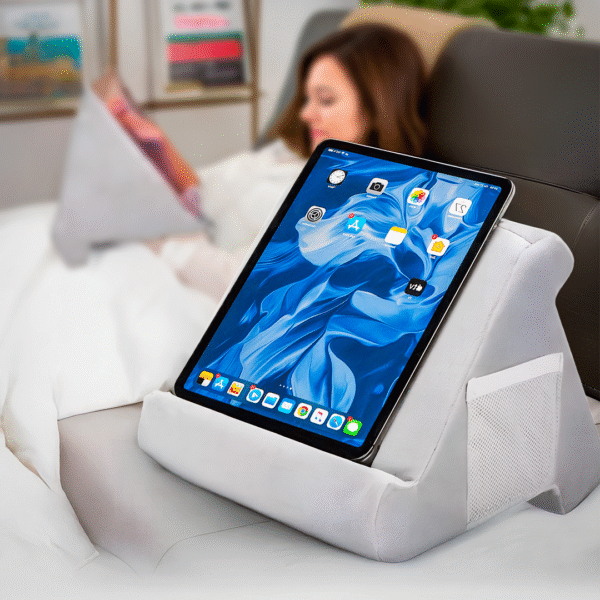 Pillow Tablet Stand – Soft Multi-Angle Holder for Hands-Free Use
