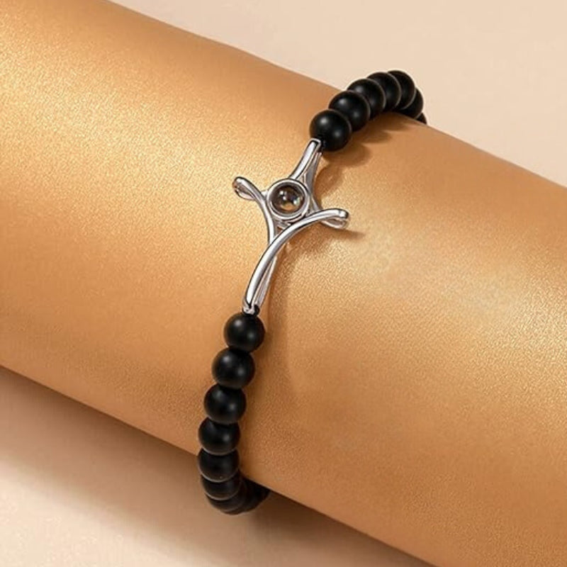 Personalised Photo Cross Bracelet - onlinemegasale.com Personalised Photo Cross Bracelet - onlinemegasale.com