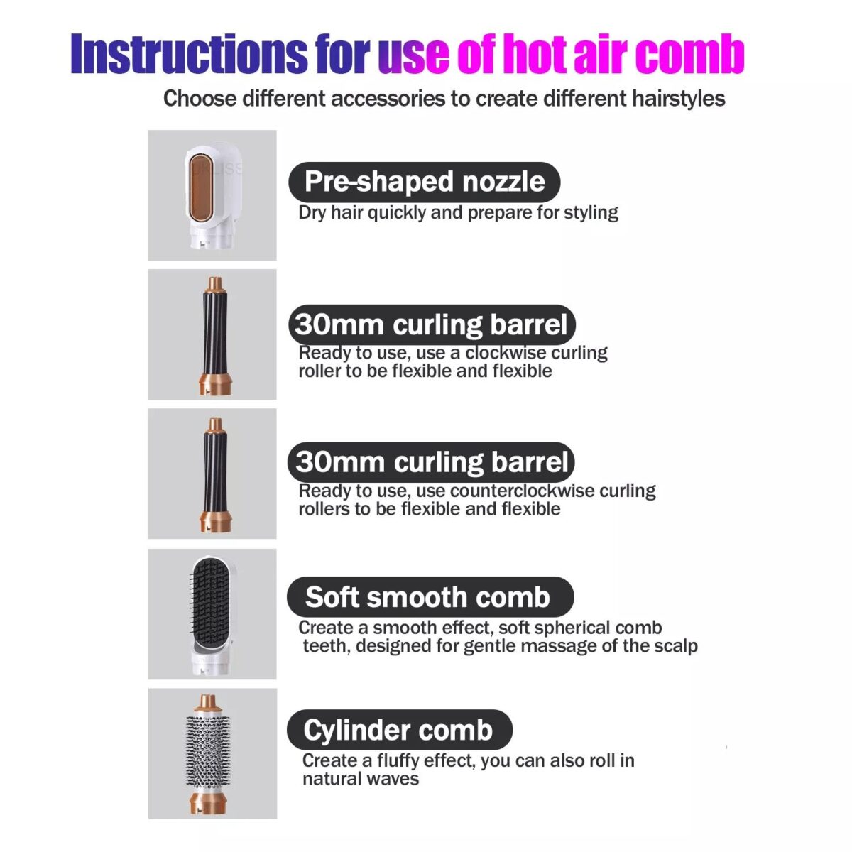 🔥 LIMITED TIME SPECIAL SALE 50% OFF ❤️ - Newest 5-in-1 Professional Styler - onlinemegasale.com