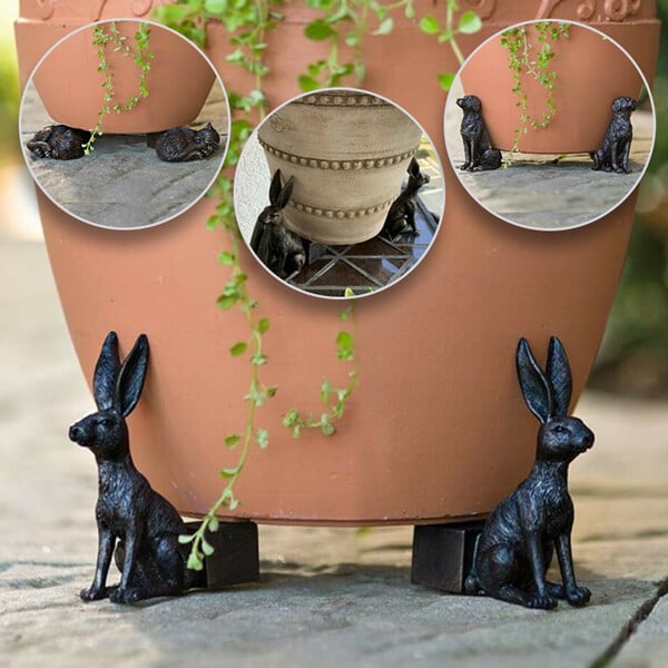 Cute Animal Shaped Pots Feet(🔥set of 3) - onlinemegasale.com