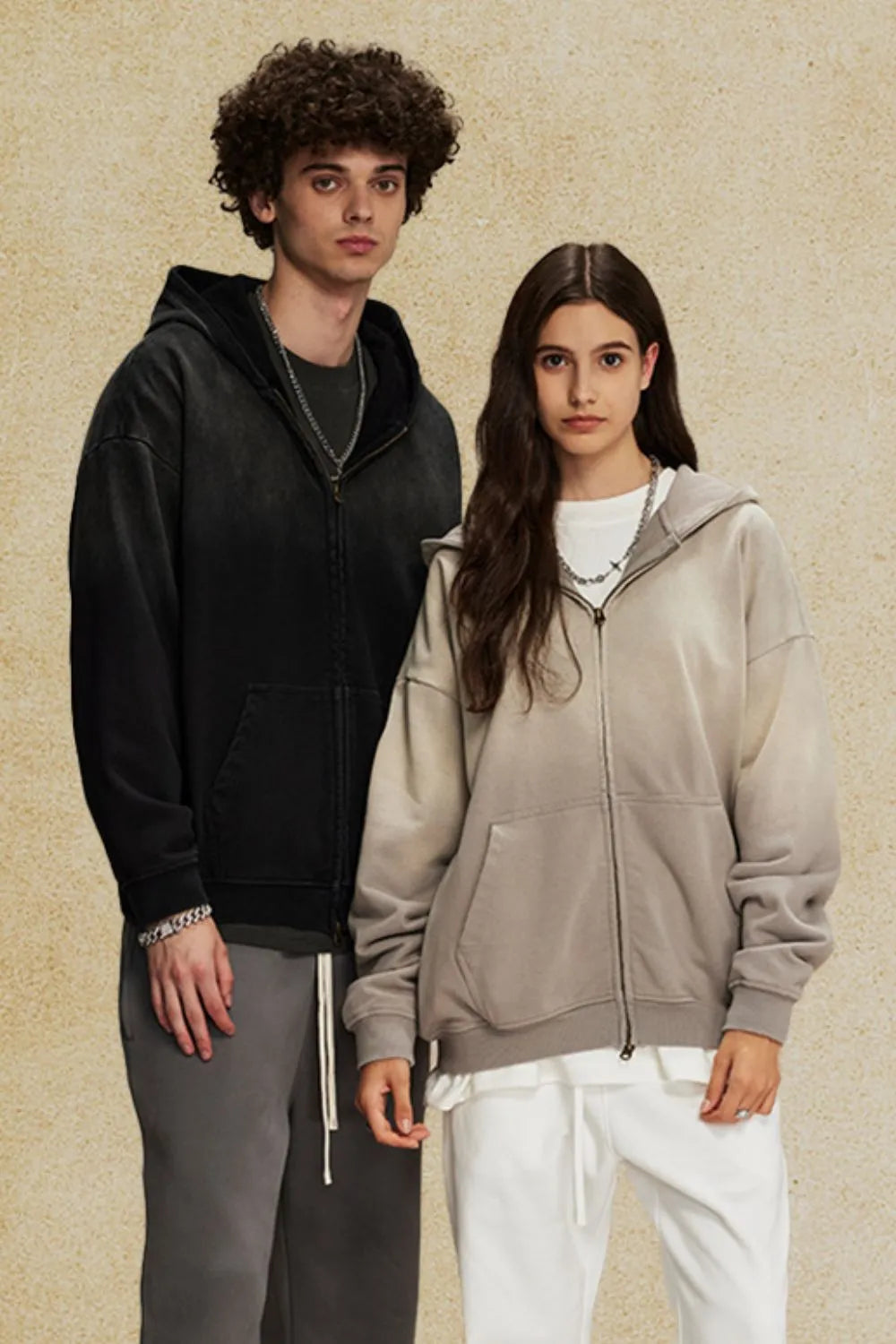 37c4bed2-0af8-4f7e-850d-abd14dce3390-Max-Origin Gradient Zip Up Drop Shoulder Hoodie - onlinemegasale.com