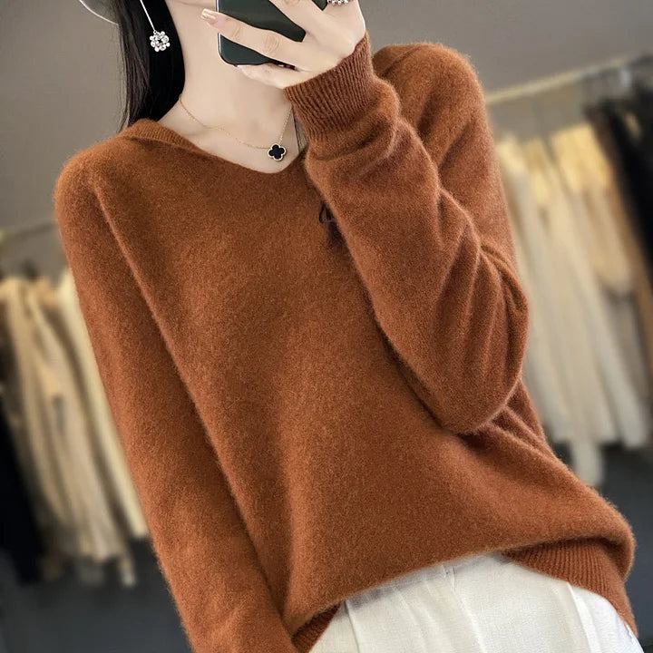 Edna™ - hooded sweatshirt - onlinemegasale.com