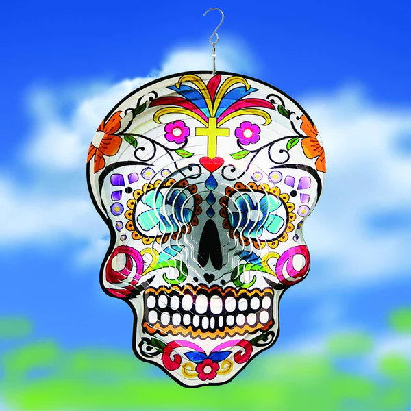 Sugar Skull Wind Spinners - onlinemegasale.com