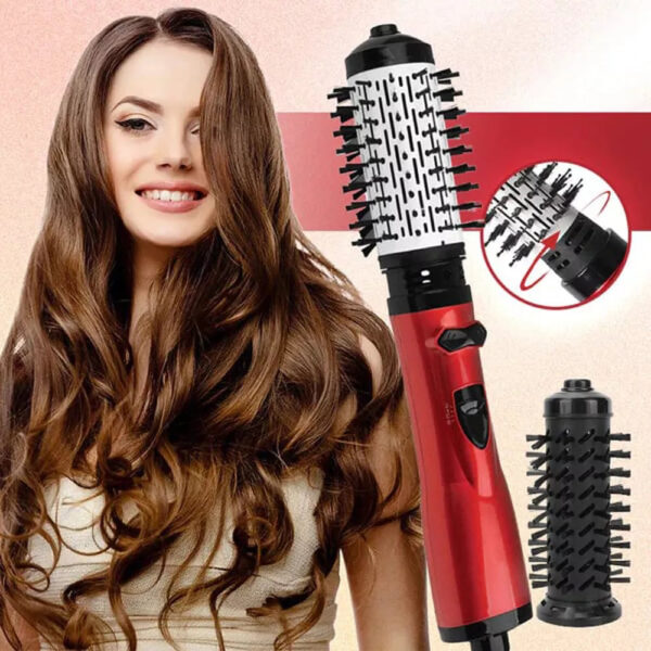 Rotating Hair Dryer Blowout Brush, 3-in-1 Hot Air Styler: Rotating Blow Dryer Brush