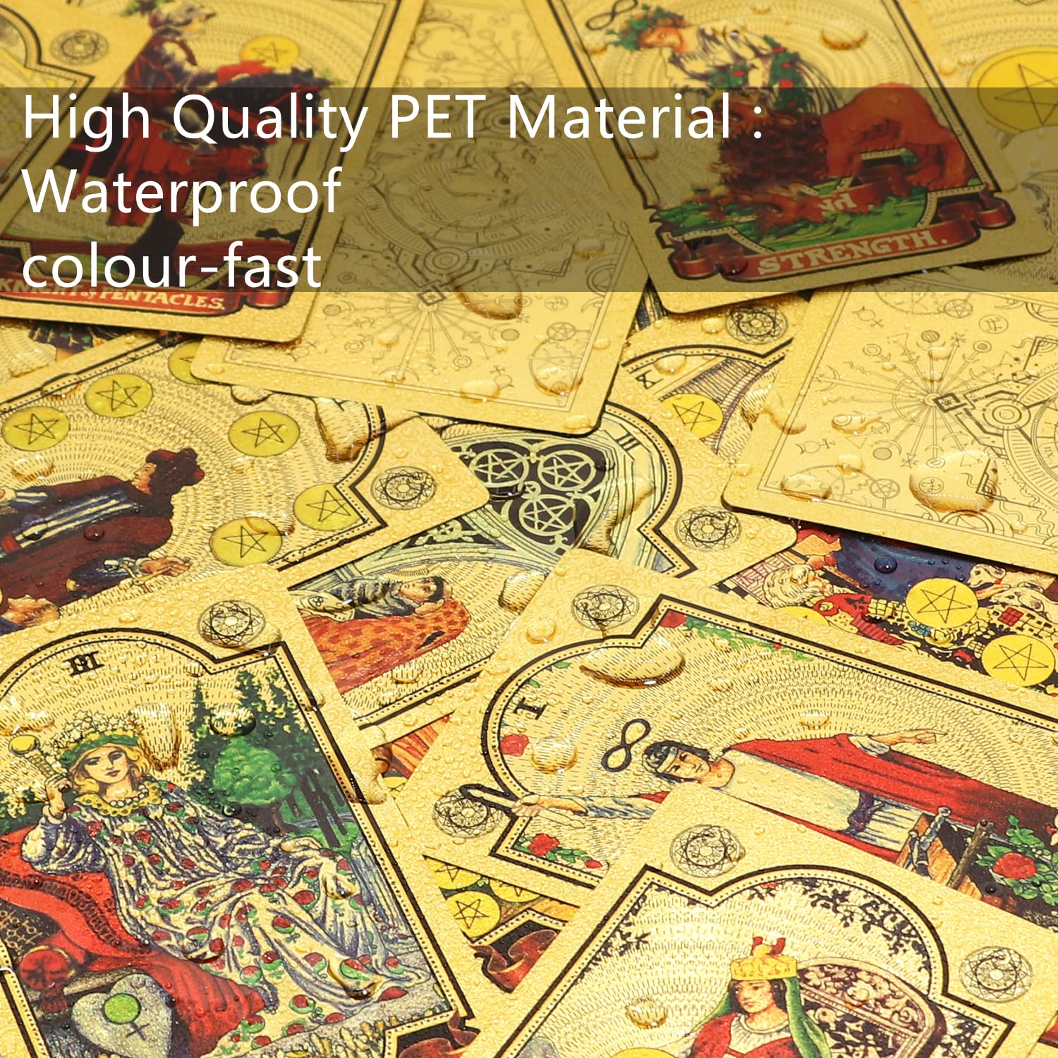 🔥Explore the Mystical World of Tarot Gold Foil Tarot - onlinemegasale.com 🔥Explore the Mystical World of Tarot Gold Foil Tarot - onlinemegasale.com