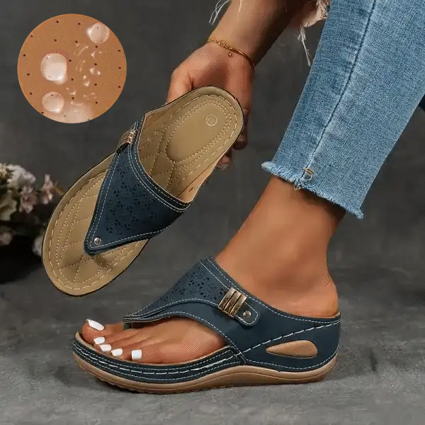 💥2025 HOT SALE🔥Women's Soft Sole Hollow-Out Sandals👟 - onlinemegasale.com