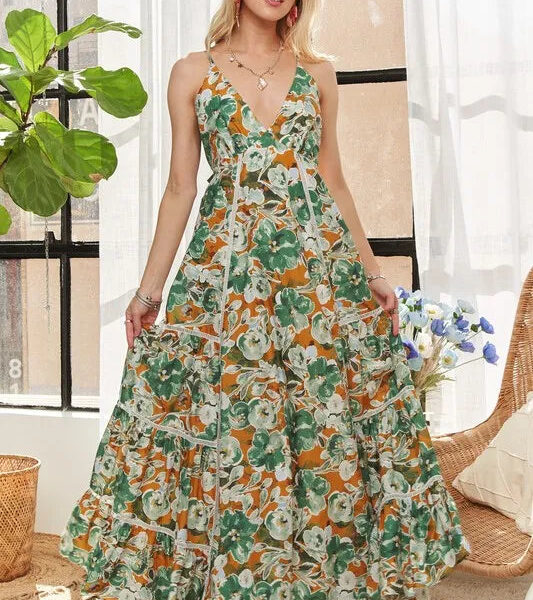 Drawstring Detail Washed Dress