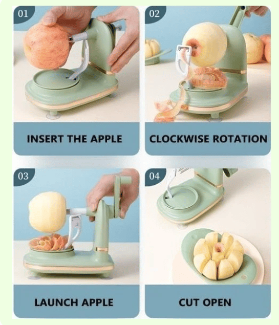 Home Essentials Multi-Fruit Peeler 2.0 - onlinemegasale.com