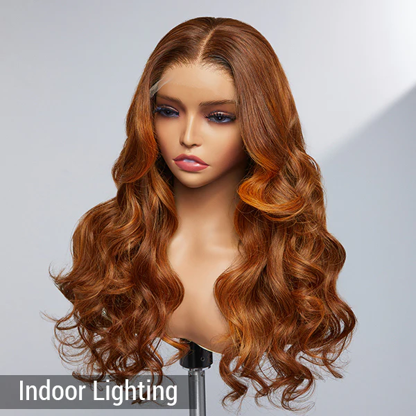 Cranberry Aila Flaming Heart Undetectable Glueless 5x5 Closure Lace Wig | Limited Design