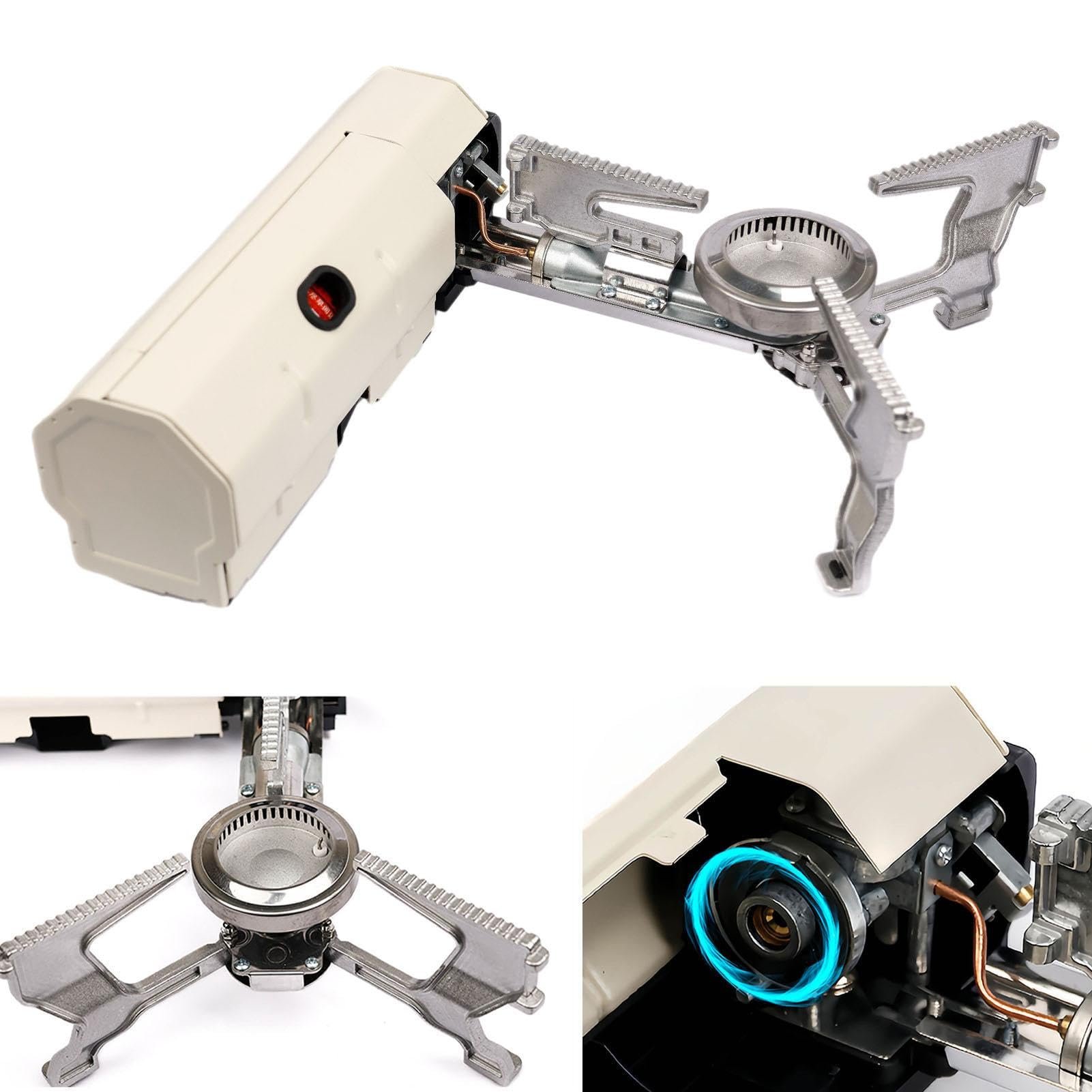 Compact Folding Spyder Camping Gas Stove - onlinemegasale.com