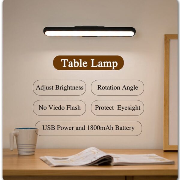 Magnetic Rechargeable Long Battery Life Touch Lamp