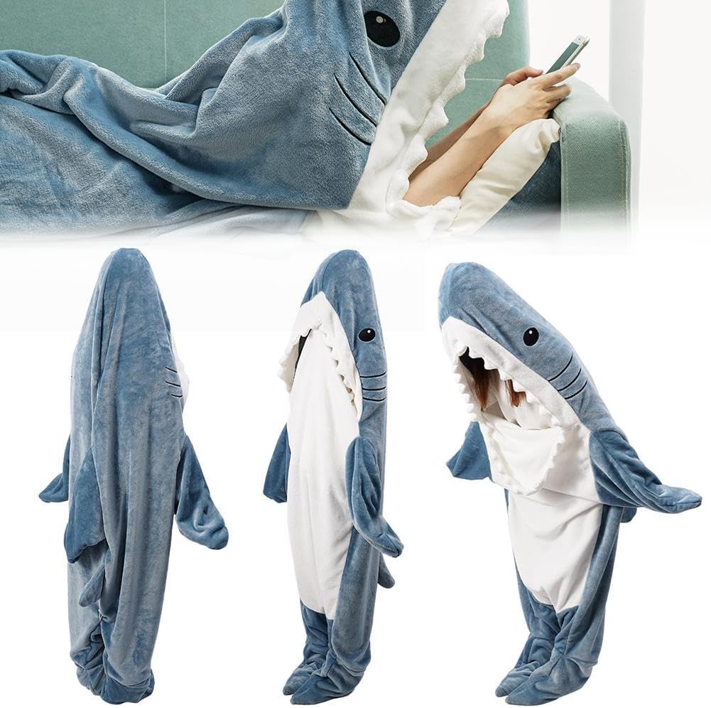 61-xpP2EUGL._AC_SL1001 🎇Best Gift of 2023 50% OFF 🐬 Shark Blanket Flannel Loungewear - onlinemegasale.com