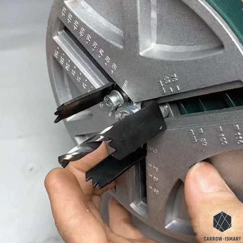 💥 Adjustable Hole Saw Diameter 45mm-130mm Woodworking Cutting Tools Hole Opener - onlinemegasale.com
