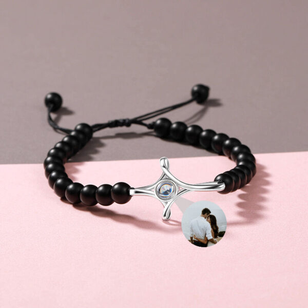 Personalised Photo Cross Bracelet