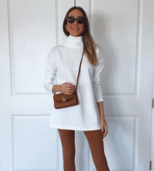 Caeli™ - High Neck Tunic - onlinemegasale.com