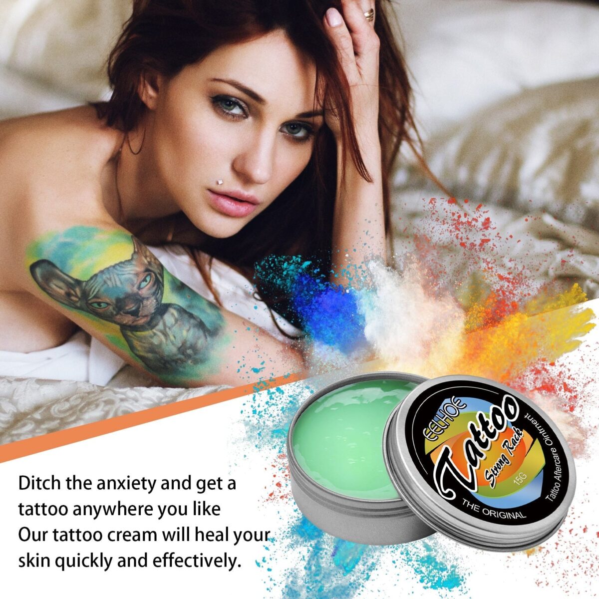 🔥BIG SALE - HALF PRICE🔥🔥Tattoo Brightening Aftercare Balm - onlinemegasale.com