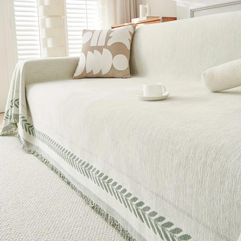 Serene Oasis Sofa Cover - onlinemegasale.com