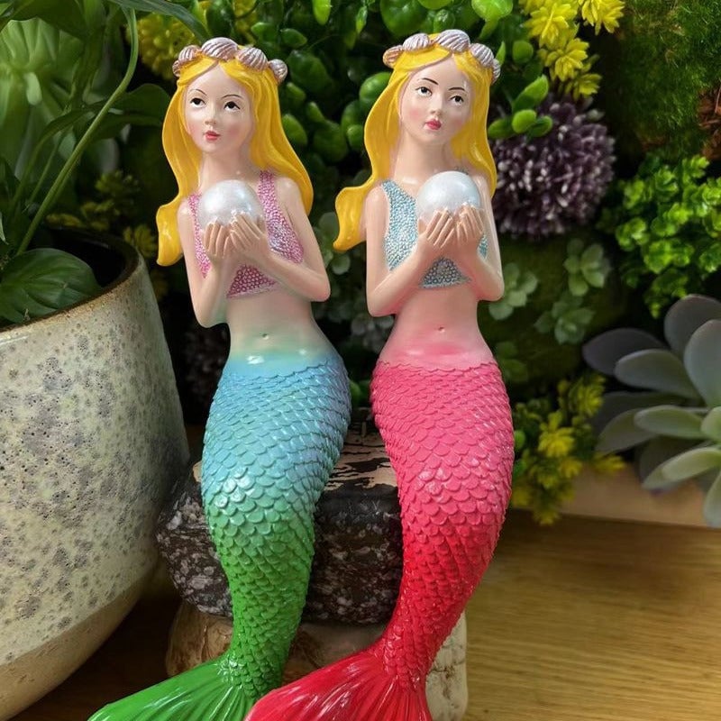 6b72e631b76046013b12f8dcc64918ddb96344ea Garden Ornaments Mermaid Outdoor Balcony Yard Landscaping Decoration - onlinemegasale.com