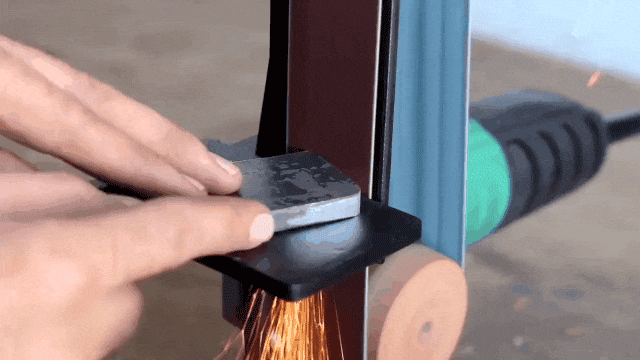 🔥Angle grinder modified belt sander - onlinemegasale.com