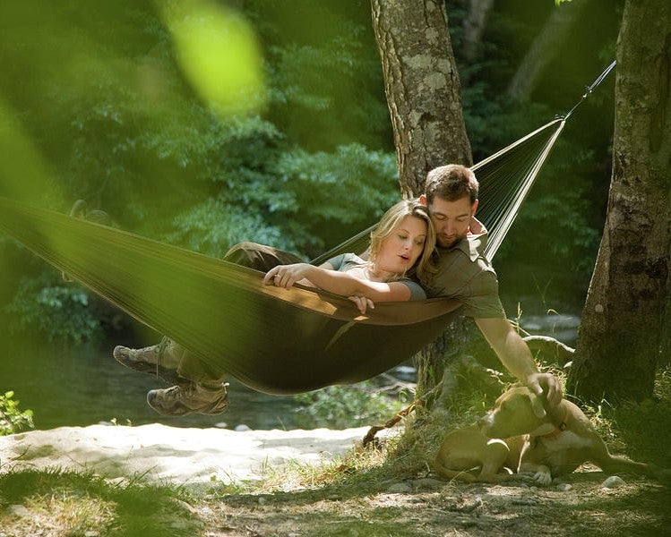 🌞 Summer Sale ✨ Camping Hammock with Straps Bundle - onlinemegasale.com