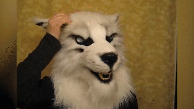 Werewolf Headwear Glowing Eyes Movable Costume Mask-💖Buy 2 Free Shipping - onlinemegasale.com Werewolf Headwear Glowing Eyes Movable Costume Mask-💖Buy 2 Free Shipping - onlinemegasale.com