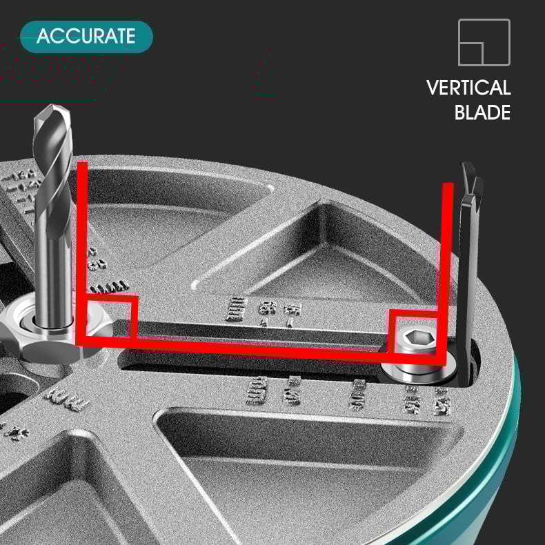 💥 Adjustable Hole Saw Diameter 45mm-130mm Woodworking Cutting Tools Hole Opener - onlinemegasale.com