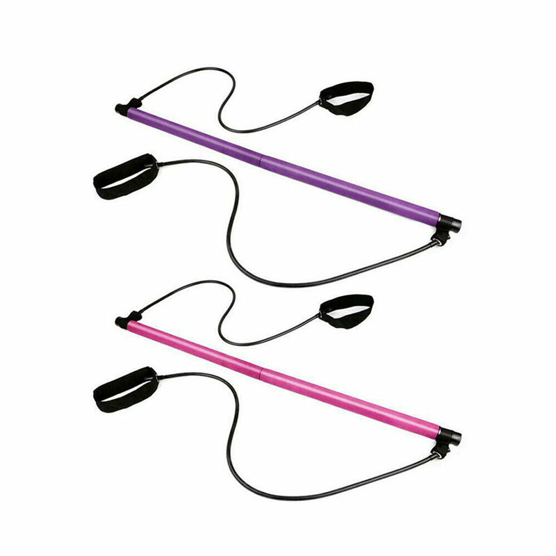 Multifunctional Portable Pilates Bar Fitness Stick Yoga Resistance Bands Home Gym Exercise Tools Multifunctional Portable Pilates Bar Fitness Stick Yoga Resistance Bands Home Gym Exercise Tools - onlinemegasale.com