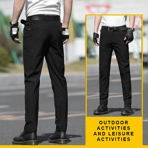 Men's High Stretch Slim Fit Tactical Pants（50% OFF） - onlinemegasale.com