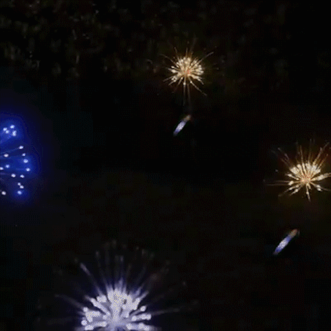 Last Day 50% OFF - Waterproof Solar Garden Fireworks Lamp - onlinemegasale.com