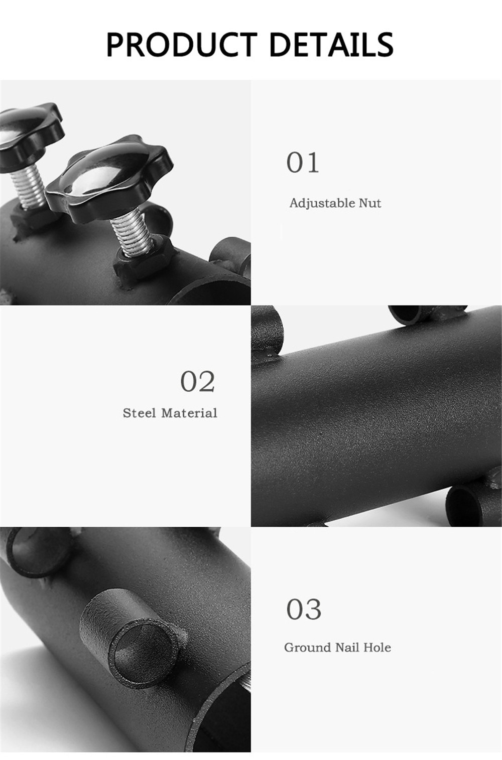 Awning Rod Holder Outdoor Camping Canopy Rod - onlinemegasale.com