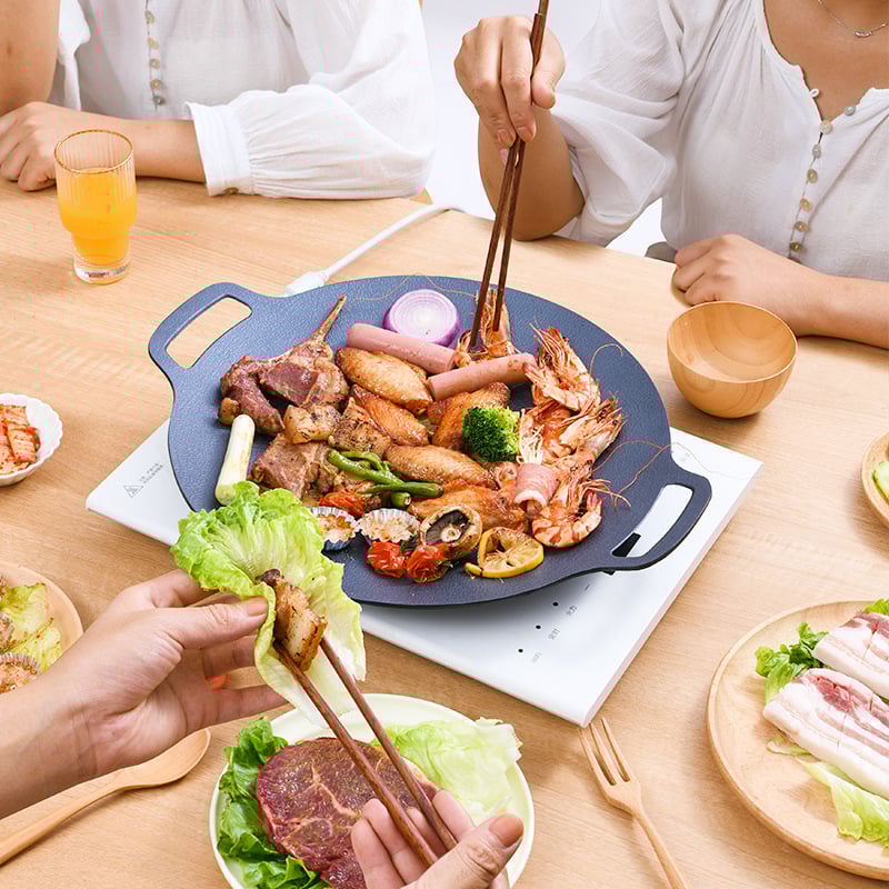 Multi-function Medical Sone Grill Pan Non-stick Pan - onlinemegasale.com
