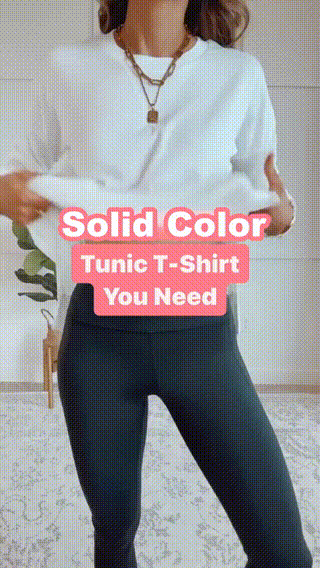 Women's Long Sleeve Side Slit Loose Tops (Buy 3 Free Shipping) - onlinemegasale.com