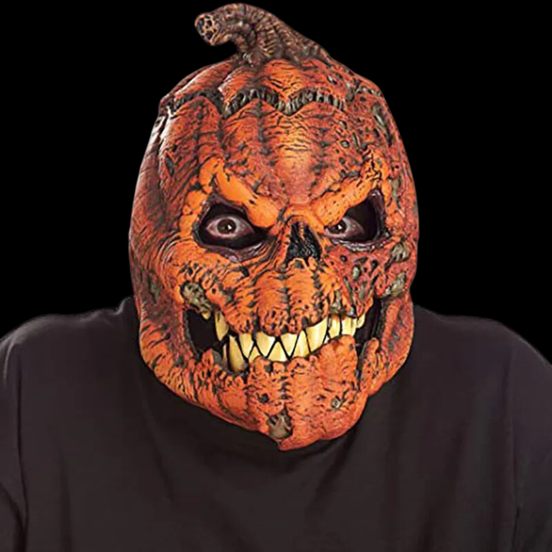 Pumpkin Mask With a Movable Jaw - onlinemegasale.com