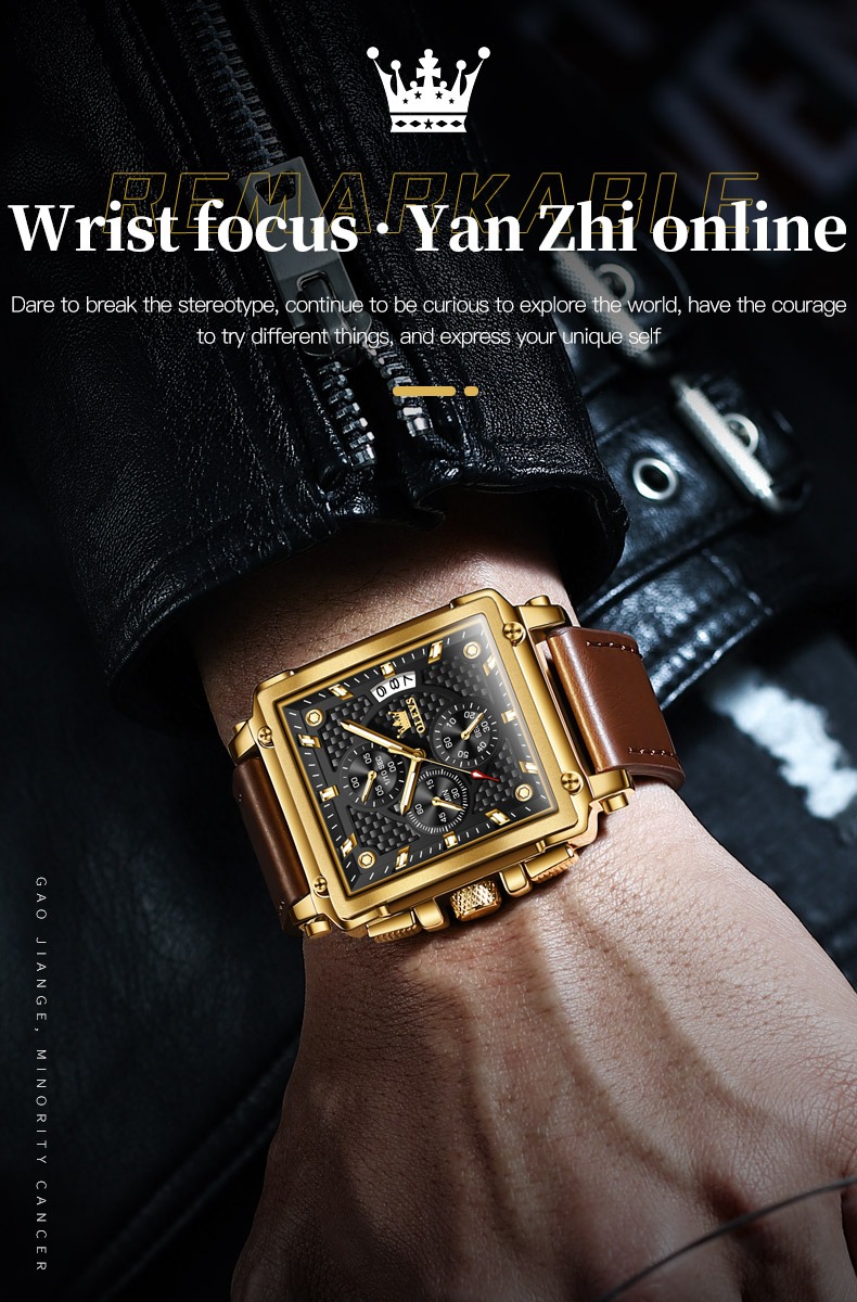 Luxury Diamond Crown Business Automatic Mechanical Watch - onlinemegasale.com