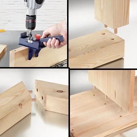 🎁Hot Sale 49% OFF⏳Dowel Drill Guide -Buy 2 Free Shipping - onlinemegasale.com