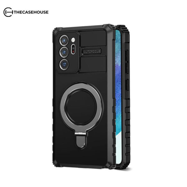 Samsung Magsafe Series | Rotating Magnetic Ring Stand Mobile Phone Case