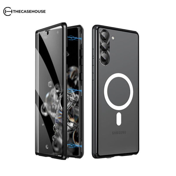 Samsung Magsafe Series | Metal Magnetic Frame Double-Sided Glass Mobile Phone Case