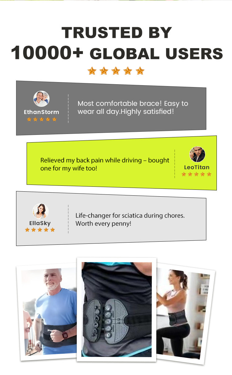 🌟2025 HOT SALE-49% OFF🔥Adjustable Lumbar Support Belt - onlinemegasale.com