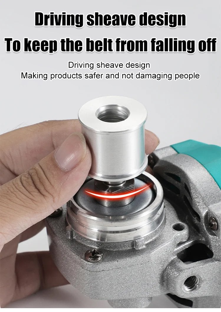 🔥Angle grinder modified belt sander - onlinemegasale.com