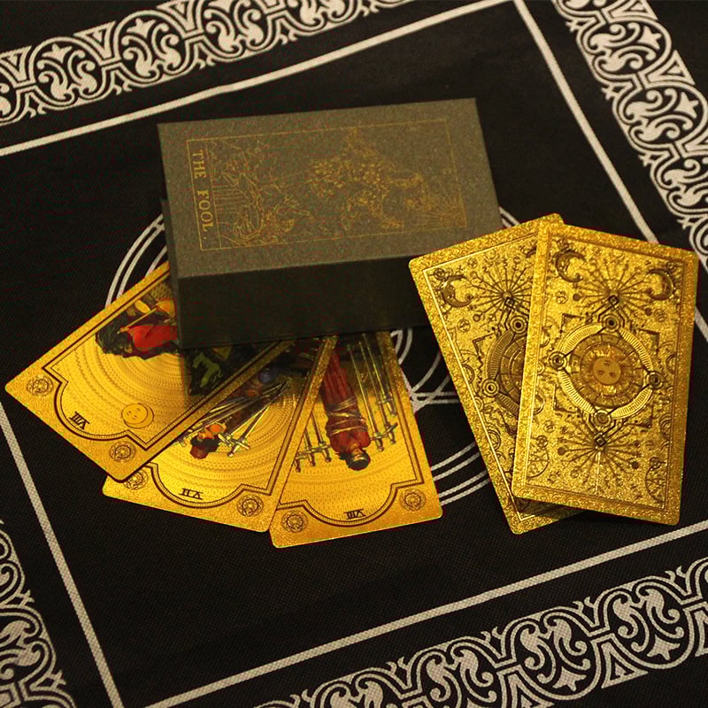 🔥Explore the Mystical World of Tarot Gold Foil Tarot - onlinemegasale.com 🔥Explore the Mystical World of Tarot Gold Foil Tarot - onlinemegasale.com