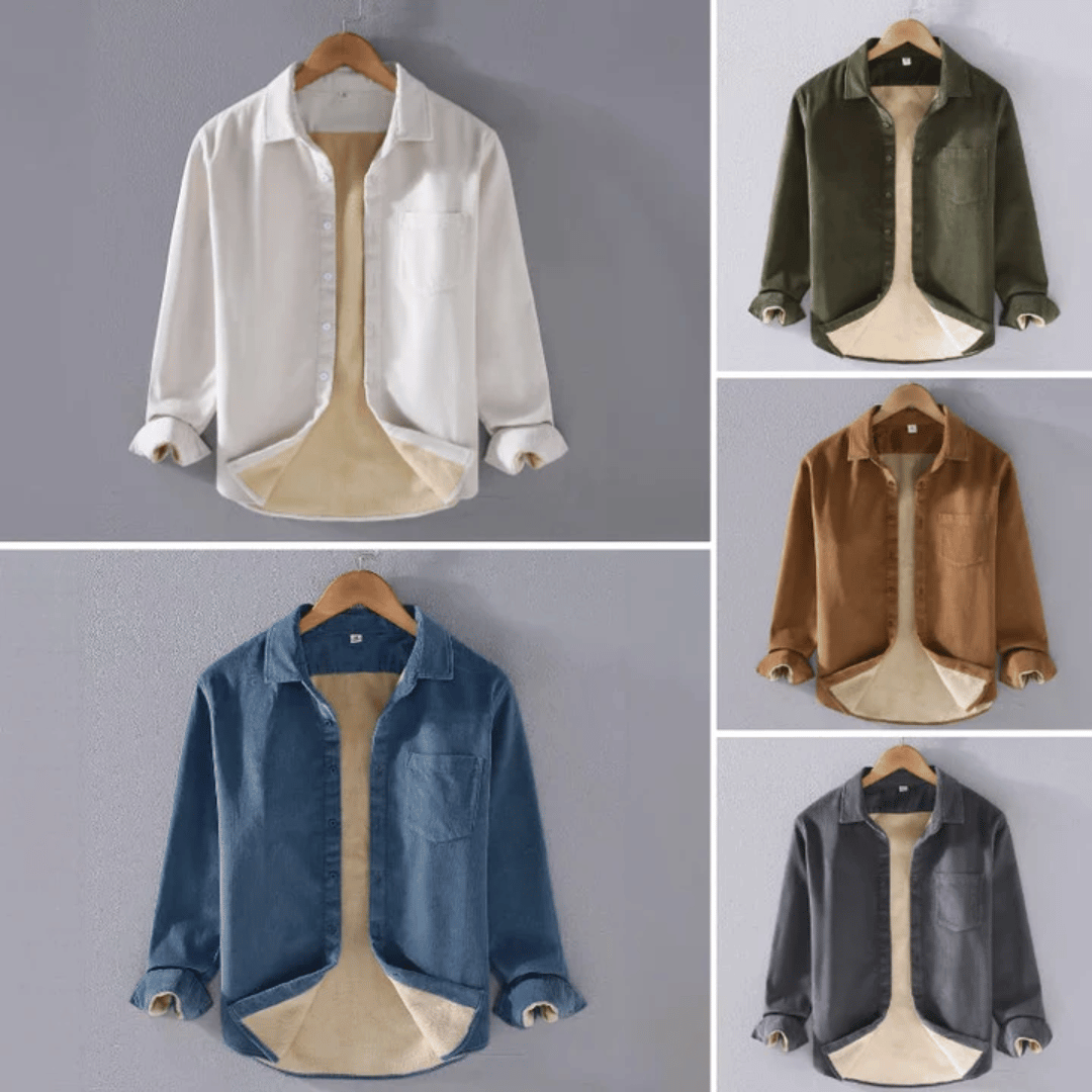 Amina™ - Ladies' Fleece Lined Shirt - onlinemegasale.com