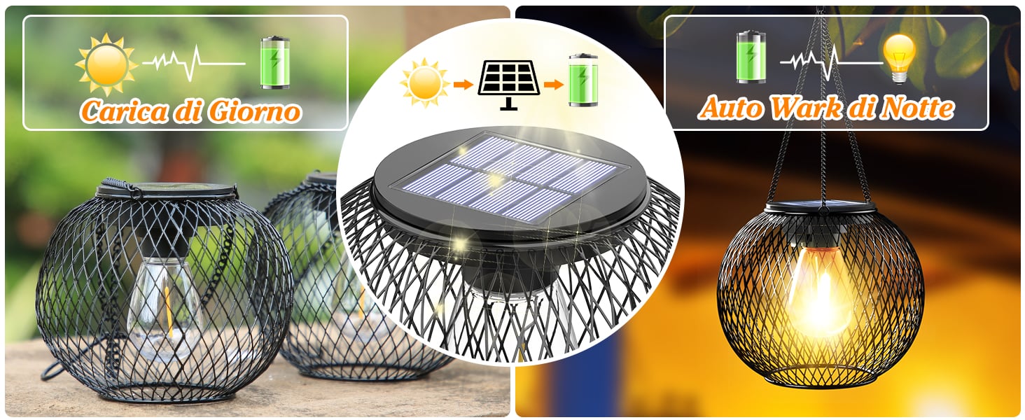 lampade solari da giardino