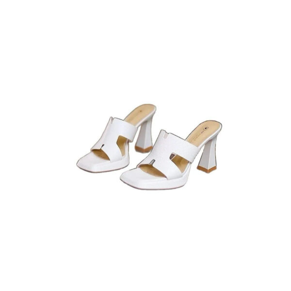 Open Toe Block Heels Sandals