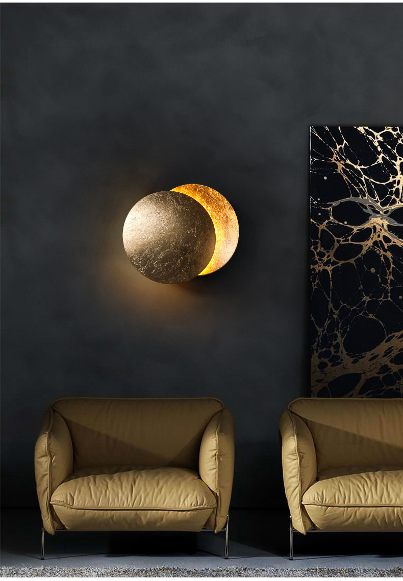 Nordic Modern Creativity Bedroom LED Art Wall Sconce Lamp - onlinemegasale.com
