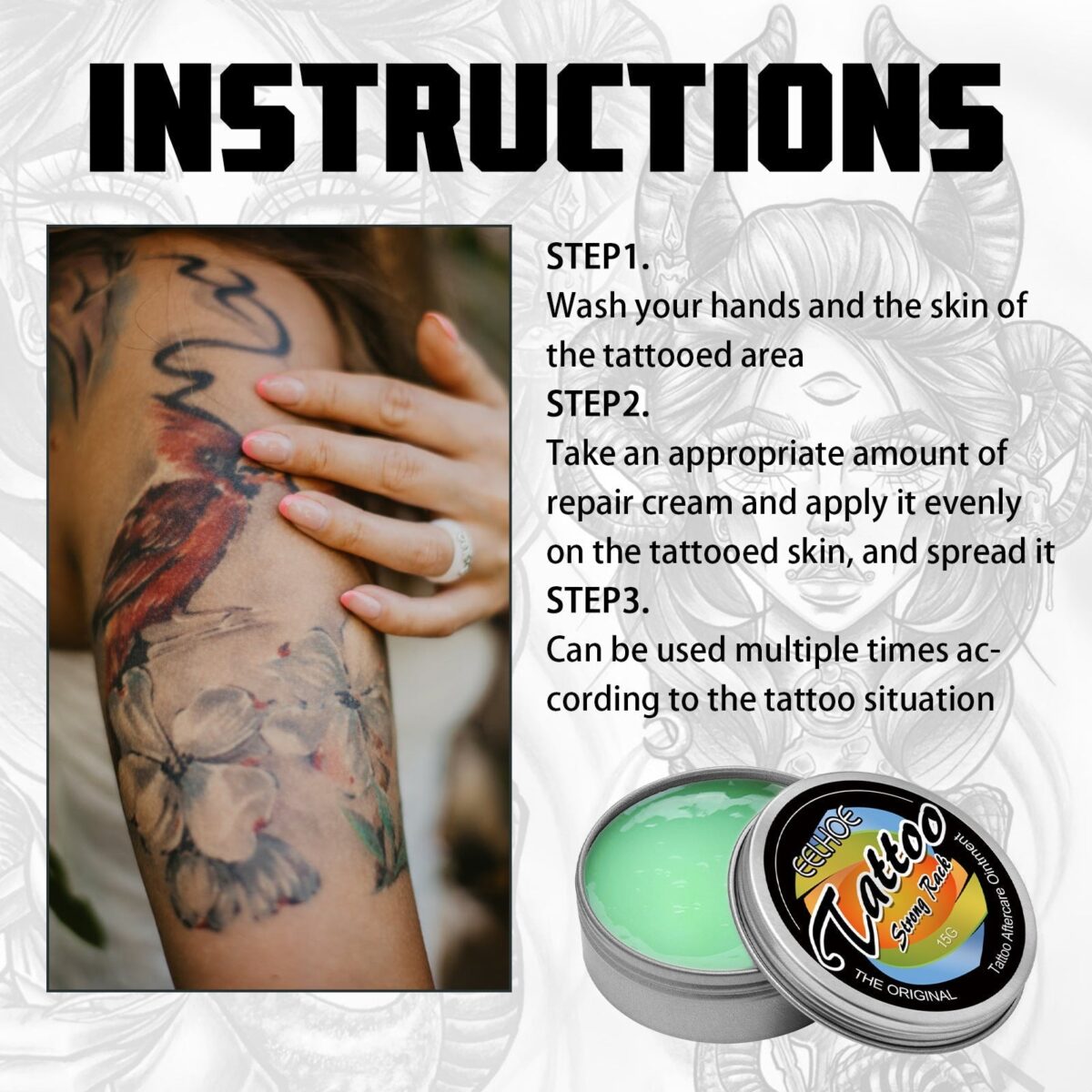 🔥BIG SALE - HALF PRICE🔥🔥Tattoo Brightening Aftercare Balm - onlinemegasale.com