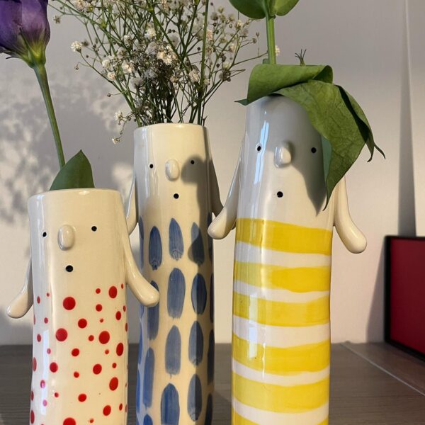 💐 Handmade Family Vase Set
