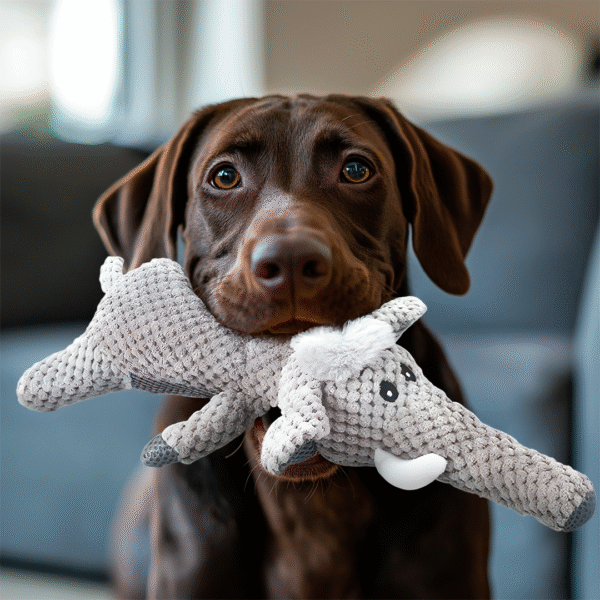 The Original Heavy Duty Chew Toy - Ultra Durable, Long-Lasting Dog Toy for Aggressive Chewers | The Calm Pet, Elephant