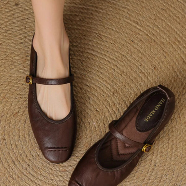 Round Toe Flats Slip-Ons