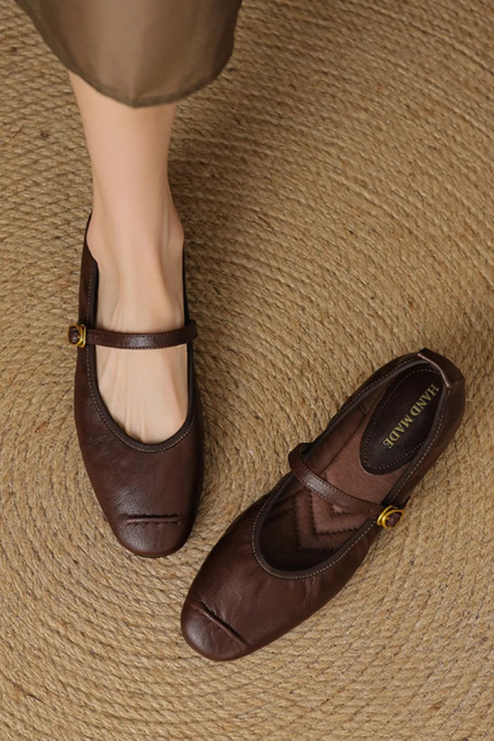 9bd285d9-757e-435b-8cbe-a856dae3a87e-Max-Origin Round Toe Flats Slip-Ons - onlinemegasale.com
