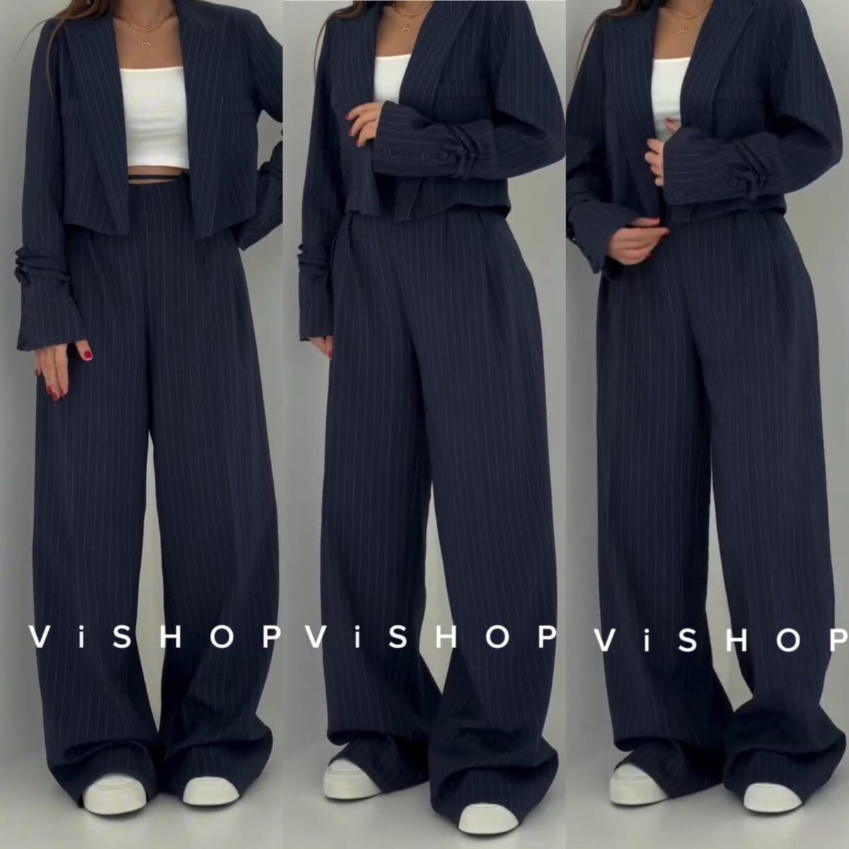 Suria - Trouser and Blazer Set - onlinemegasale.com